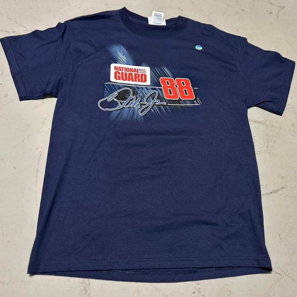 **Dale Earnhardt Jr.  With Tags National Guard T-Shirt**